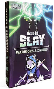 Card Games: HERE TO SLAY WARRIORS & DRUIDS