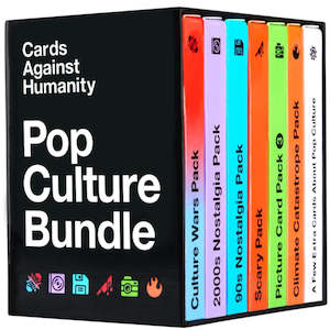 Card Games: CARDS AGAINST HUMANITY POP CULTURE BUNDLE