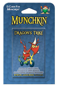 Card Games: MUNCHKIN DRAGON'S TRIKE EXPANSION