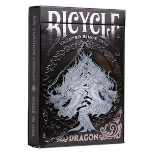 Playing Cards: BICYCLE BLACK DRAGON PLAYING CARDS