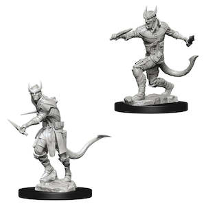 Rpg: DUNGEONS & DRAGONS NOLZUR'S MARVELOUS UNPAINTED MINI: TIEFLING ROGUE