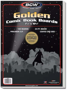 BCW GOLDEN COMIC BOARDS