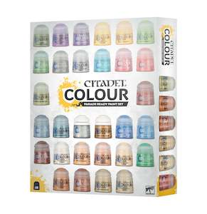 Paints 1: CITADEL COLOUR PARADE READY PAINT SET