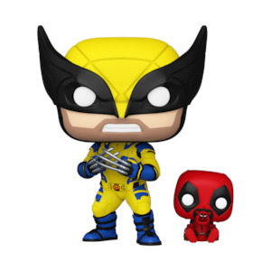 Pop Marvel: POP! MOVIES: DEADPOOL 3: WOLVERINE WITH BABYPOOL