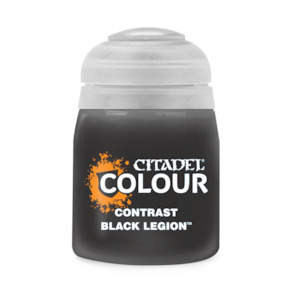 Paints 1: CITADEL CONTRAST PAINT: BLACK LEGION