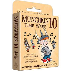 Card Games: MUNCHKIN 10 TIME WARP EXPANSION