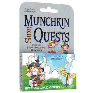 Card Games: MUNCHKIN SIDE QUESTS EXPANSION
