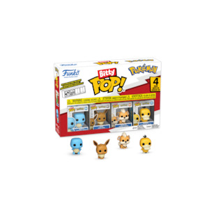 POP! GAMES: POKEMON SQUIRTLE: BITTY POP FOUR PACK