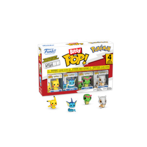 POP! GAMES: POKEMON PIKACHU: BITTY POP FOUR PACK