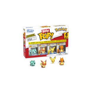 Pop Games: POP! GAMES: POKEMON BULBASAUR: BITTY POP FOUR PACK