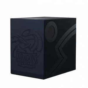DRAGON SHIELD DOUBLE SHELL DECK BOX - MIDNIGHT BLUE