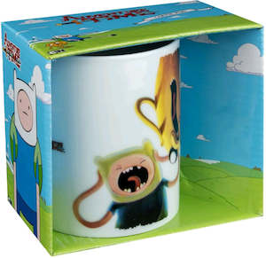 Mugs And Glassware: ADVENTURE TIME NO ONE CAN HEAR YOU SCREAM MUG