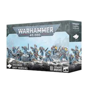 Games Workshop: 40K SPACE WOLVES GREY HUNTERS
