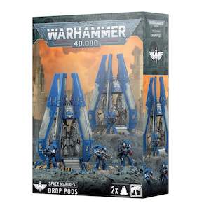 Games Workshop: 40K SPACE MARINE DROP PODS