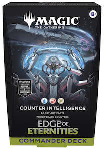 MAGIC THE GATHERING EDGE OF ETERNITIES COMMANDER DECK - COUNTER INTELLIGENCE