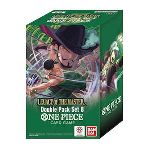 ONE PIECE CARD GAME LEGACY OF THE MASTER DOUBLE PACK SET 8