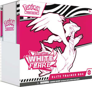POKEMON SCARLET & VIOLET WHITE FLARE ELITE TRAINER BOX