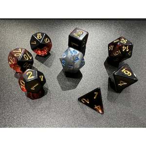 SIRIUS DICE SET - BRIMSTONE