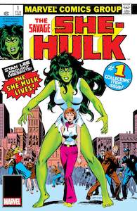 She Hulk Volumes: SAVAGE SHE-HULK #1 FACSIMILE EDITION