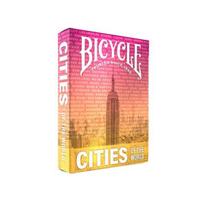 Games: BICYCLE CITIES OF THE WORLD PLAYING CARDS