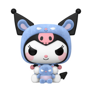 Stuff Things: POP! HELLO KITTY & FRIENDS: KUROMI AS BAKU (FLOCKED)