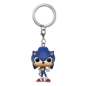 POCKET POP! GAMES: SONIC: SONIC WITH RING KEYCHAIN