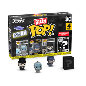 POP! MOVIES: BATMAN 85TH ANNIVERSARY MR FREEZE BITTY POP FOUR PACK