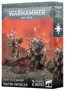 Games Workshop: 40K CHAOS SPACE MARINES: TRAITOR ENFORCER