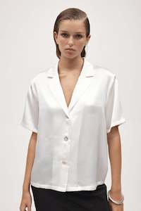 TOPS: MARIGOLD SHIRT - IVORY