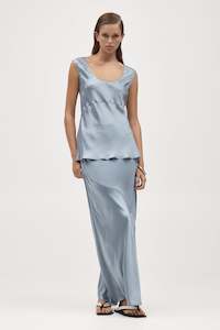 TOPS: SKYLA TOP - BLUEBELL