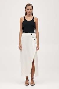 SKIRTS: ROWAN SKIRT - IVORY