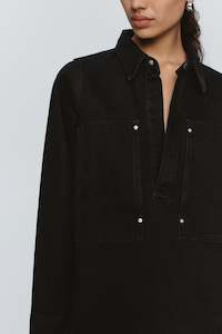 ELKA SHIRT - BLACK