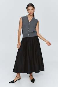 FOUNDATIONS VEST - CHARCOAL