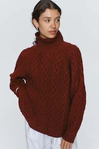 Sale Knitwear: DALI JUMPER - SANGRIA