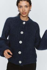 CAIT CARDIGAN - NAVY