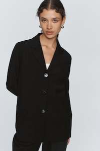 Seasons Past: JUNE BLAZER - BLACK