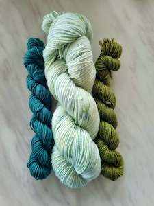 Frontpage: Sage - Sock set with 2 minis