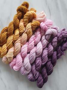Dk 8ply Merino: Fade Set Minis - Set of 7