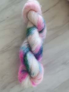 Laceweight Mohair Silk: Candy Crush - Mohair/Silk Laceweight