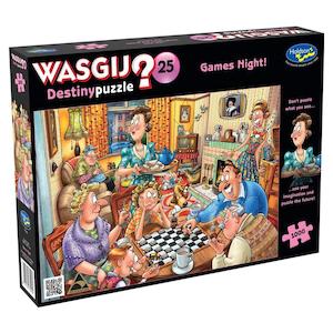 add_0: Holdson Puzzle - Wasgij Destiny 25 - 1000pc (Games Night!) 77548