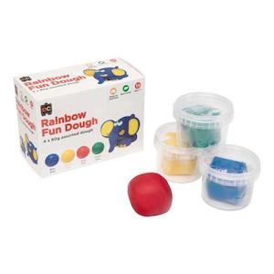 EC Fun Dough Rainbow Set 4 X 80gm