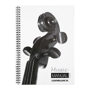 Warwick Music Manual A4 50lF