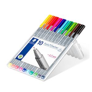 Drawing Instruments: Staedtler Triplus Fineliner 334
