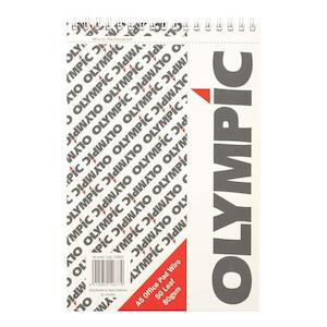 Notebooks Pads: Olympic Pad A5 Wiro Office 50 Leaf 80gsm