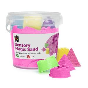 EC Sensory Magic Sand 600gm Tub – Pink