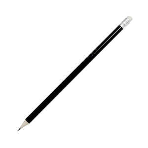 Pencils: Okin HB Pencil Round with Eraser - Pack of 144 Black