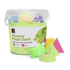 EC Sensory Magic Sand 600gm Tub – Green
