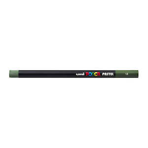 Drawing Instruments: Uni Posca Pastel Dark Olive Marker 250293 - Vibrant Color