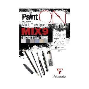Clairefontaine PaintON A3 Mixed Media Pad 27 Sheets 250gsm