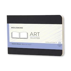 Art Pads: Moleskine Pocket Art Sketch Album Black 120gsm MARTSKA2